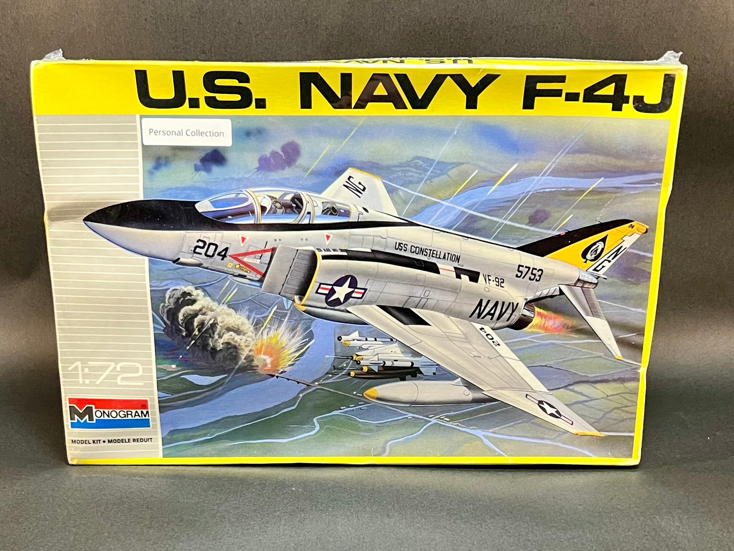 Monogram Model Kit 5452 1:72 Scale US Navy F-4J