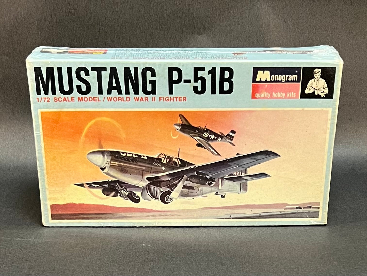 Monogram Model Kit PA143 1:72 Scale Mustang P-51B