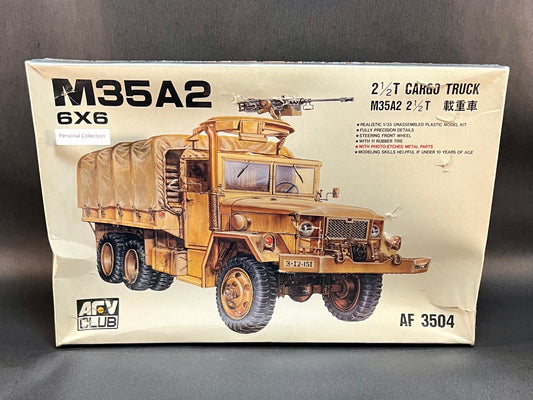 AFV Club Model Kit AF3504 1:35 Scale M35A2 6x6 2 1/2T Cargo Truck