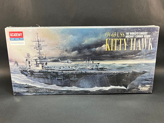 Academy Model Kit 1444 1:800 Scale CV-63 USS Kitty Hawk