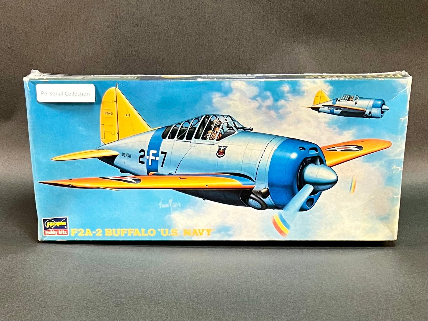 Hasegawa Model Kit AP45 1:72 Scale F2A-2 Buffalo 'US Navy'