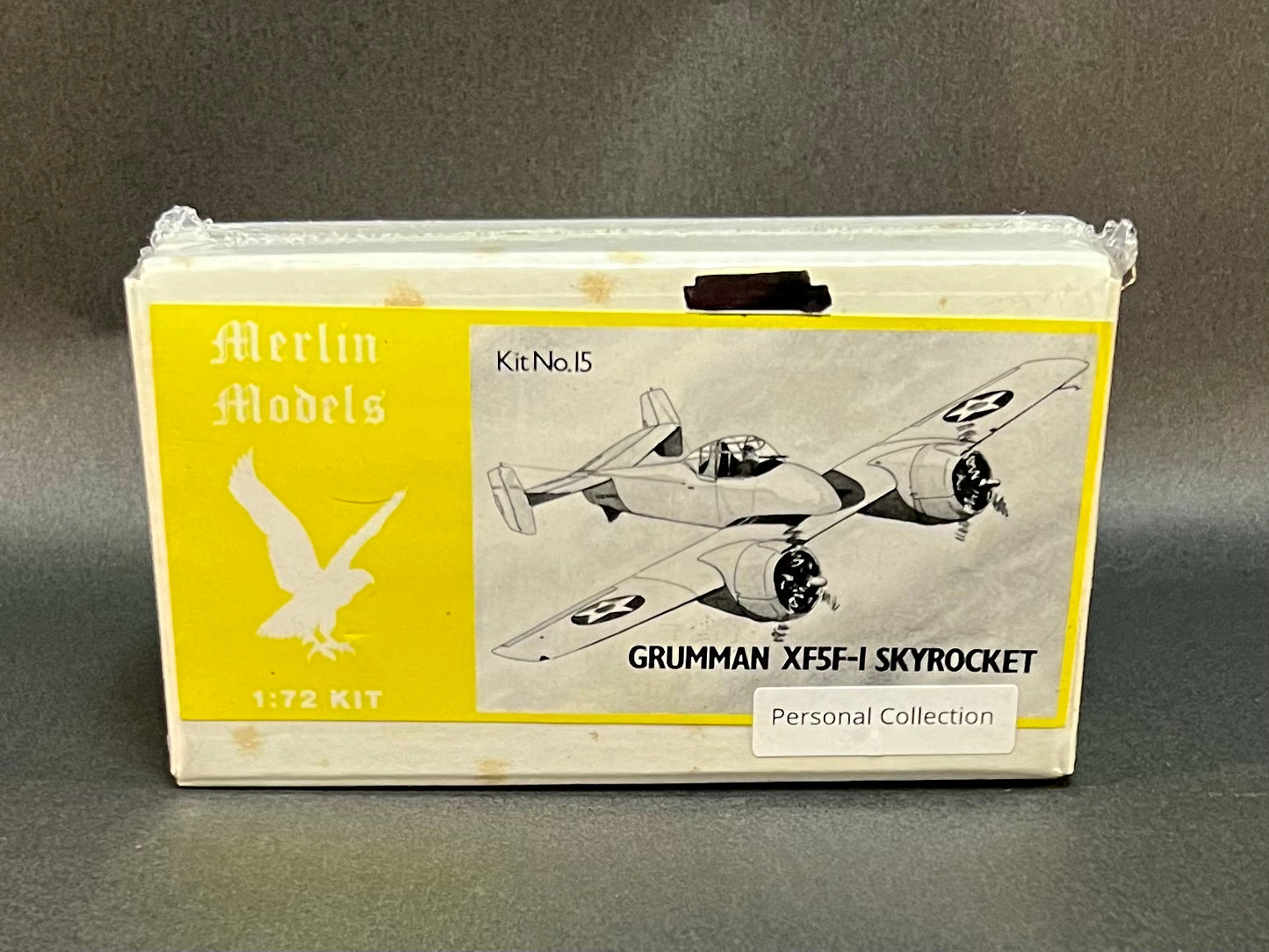 1985 Merlin Models Kit 15 1:72 Scale Grumman XF5F-1 Skyrocket