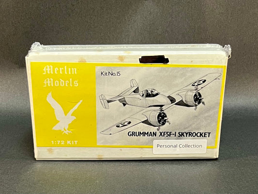 Merlin Models Kit 15 1:72 Scale Grumman XF5F-1 Skyrocket