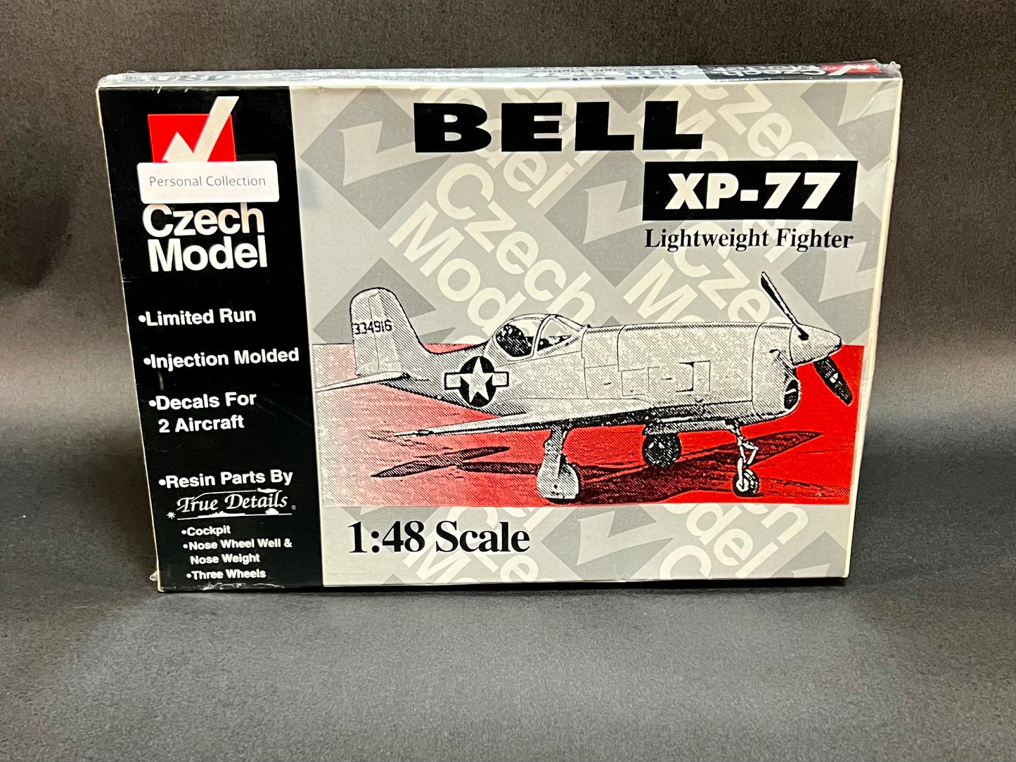 Czech Model Kit 4803 1:48 Scale Bell XP-77 Lightweight Fighter