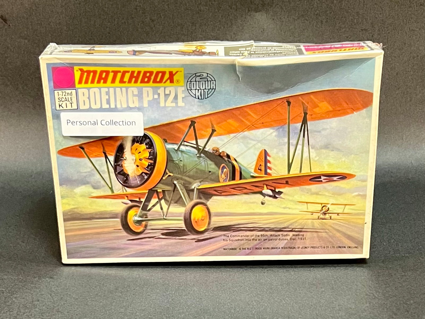 Matchbox Model Kit PK-3 1:72 Scale Boeing P-12E