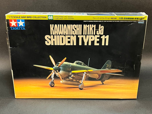 Tamiya Model Kit 60768 1:72 Scale Kawanishi N1K1-Ja Shiden Type 11