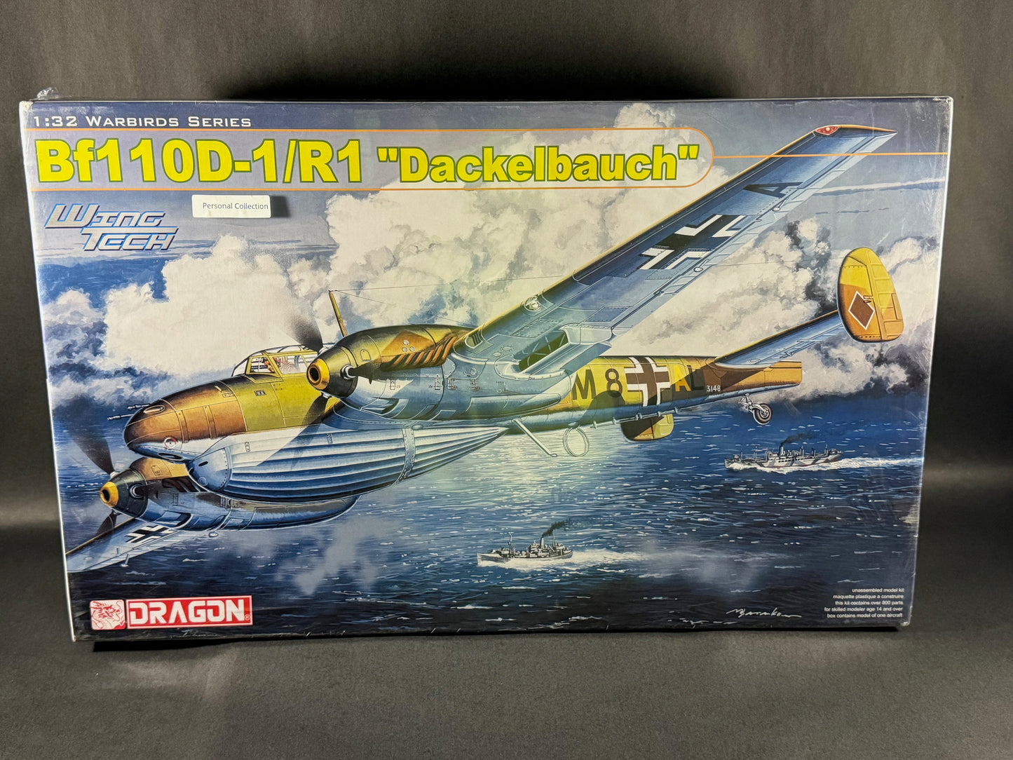 Dragon Models Kit 3207 1:32 Scale Bf110D-1/R1 "Dackelbauch"