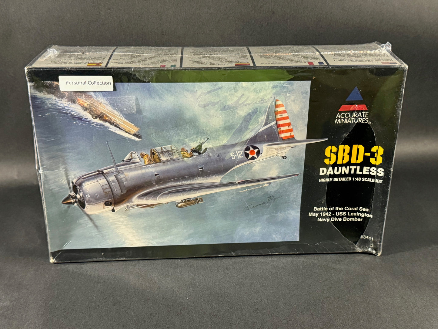 Accurate Miniatures Model Kit 3411 1:48 Scale SBD-3 Dauntless