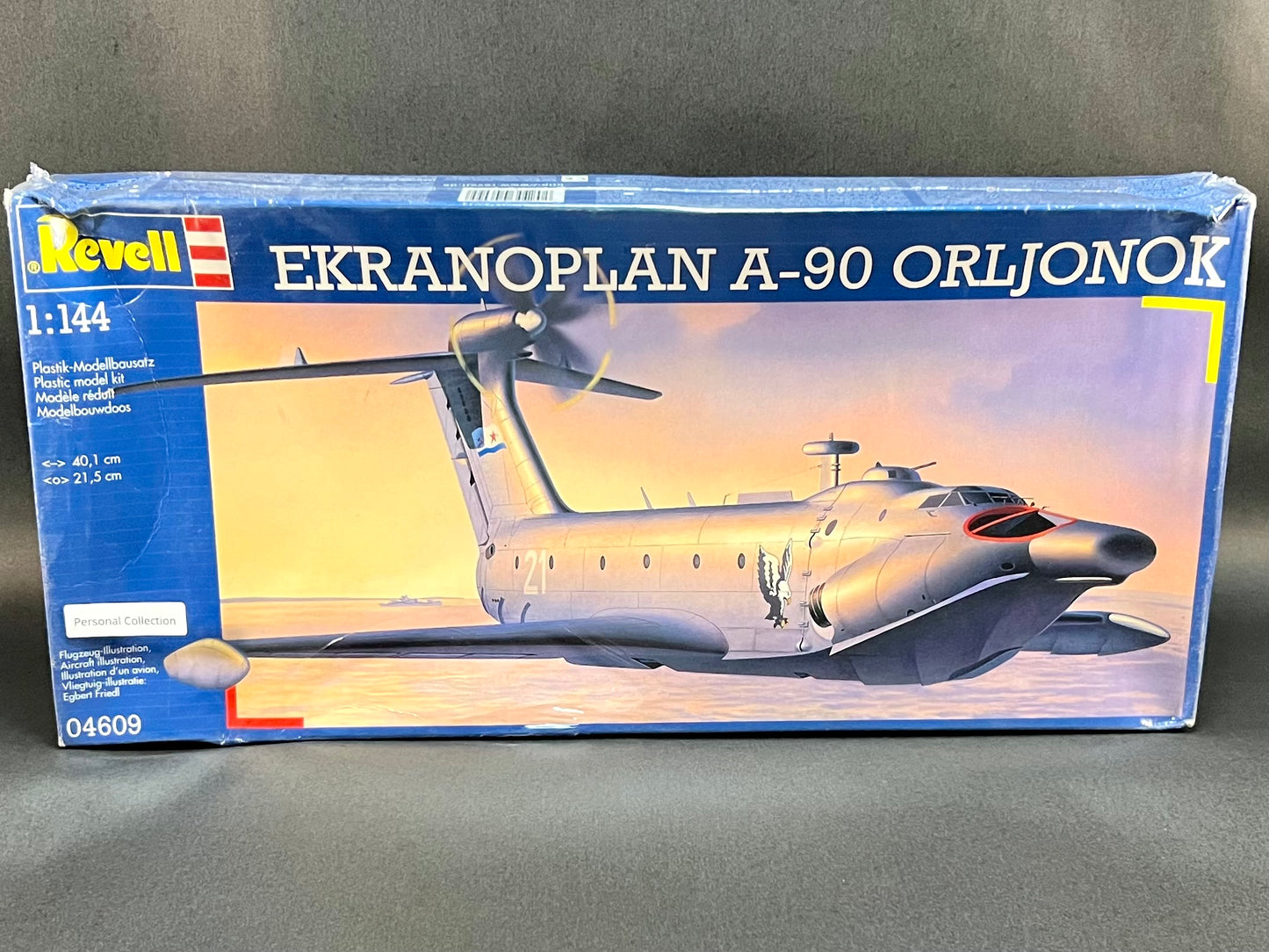 Revell Model Kit 04609 1:144 Scale Ekranoplan A-90 Orljonok