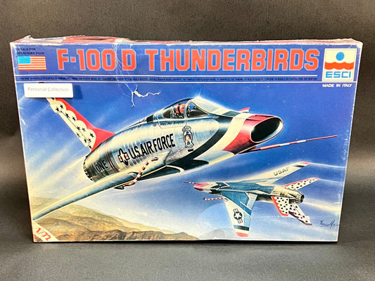 ESCI Model Kit 9024 1:72 Scale F-100D Thunderbirds