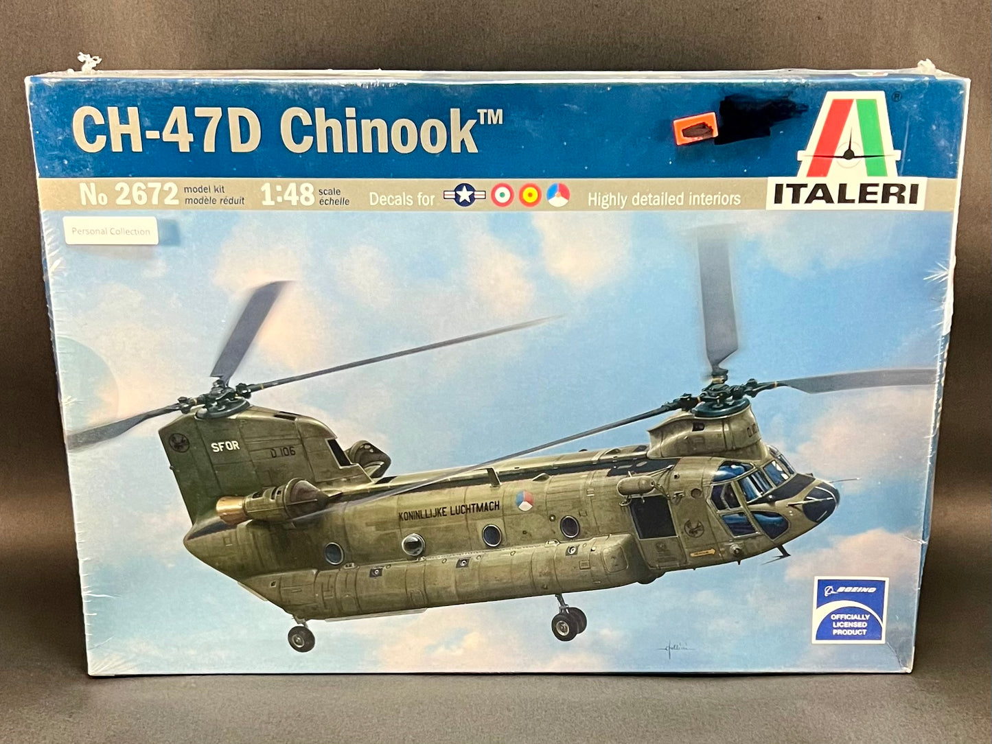 Italeri Model Kit 2672 1:48 Scale CH-47D Chinook