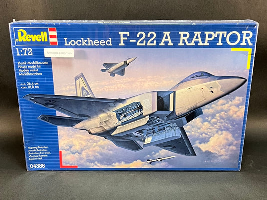 Revell Model Kit 04386 1:72 Scale Lockheed F-22A Raptor