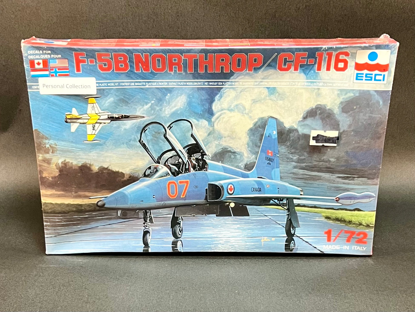 ESCI Model Kit 9035 1:72 Scale F-5B Northrop CF 116