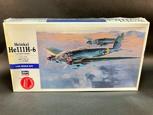 Hasegawa Model Kit E21 1:72 Scale Heinkel He111H-6