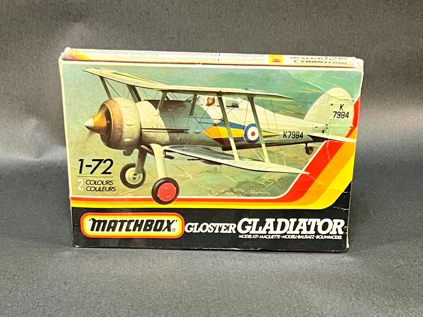 Matchbox Model Kit PK-8 1:72 Scale Gloster Gladiator