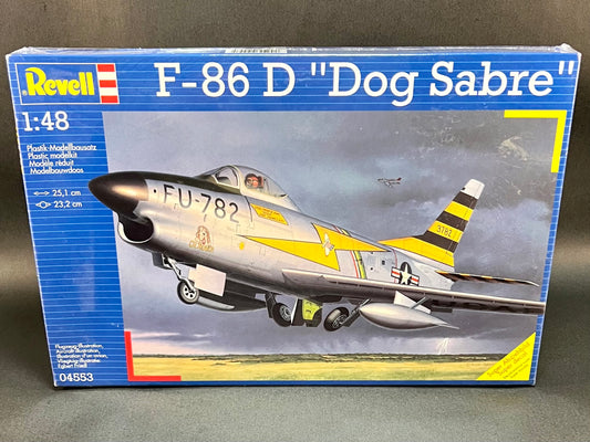 Revell Model Kit 04553 1:48 Scale F-86 D "Dog Sabre"