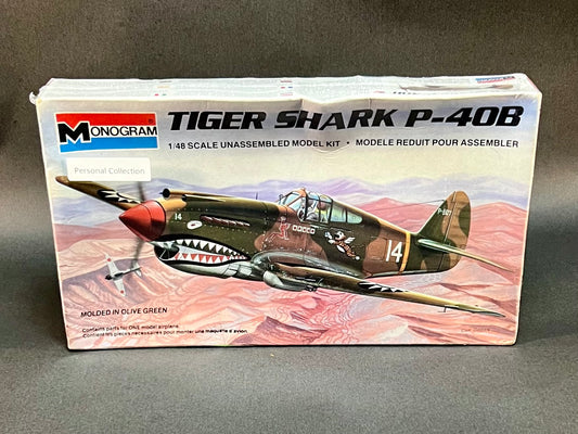 Monogram Model Kit 5209 1:48 Scale P-40B Tiger Shark