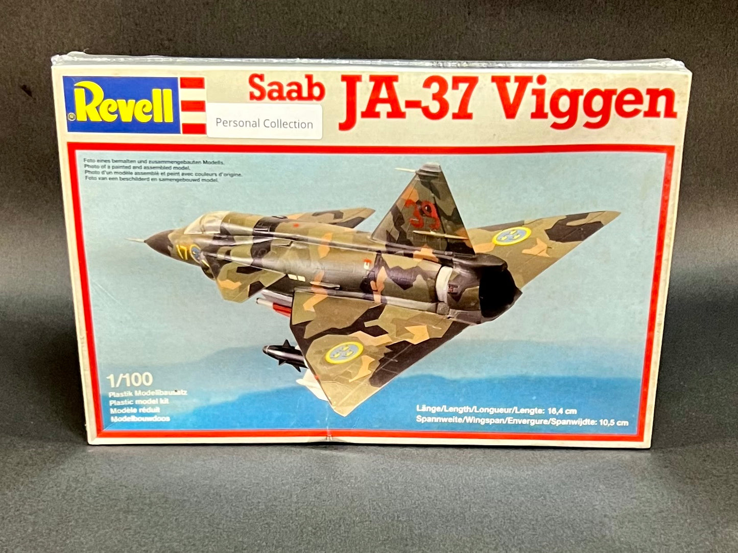 Revell Model Kit 4034 1:100 Scale Saab JA-37 Viggen