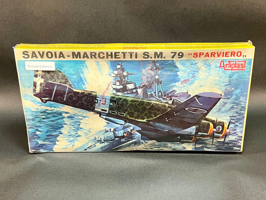 Artiplast Venezia Model Kit 106 1:50 Scale Savoia-Marchetti S.M. 79 "Sparviero"