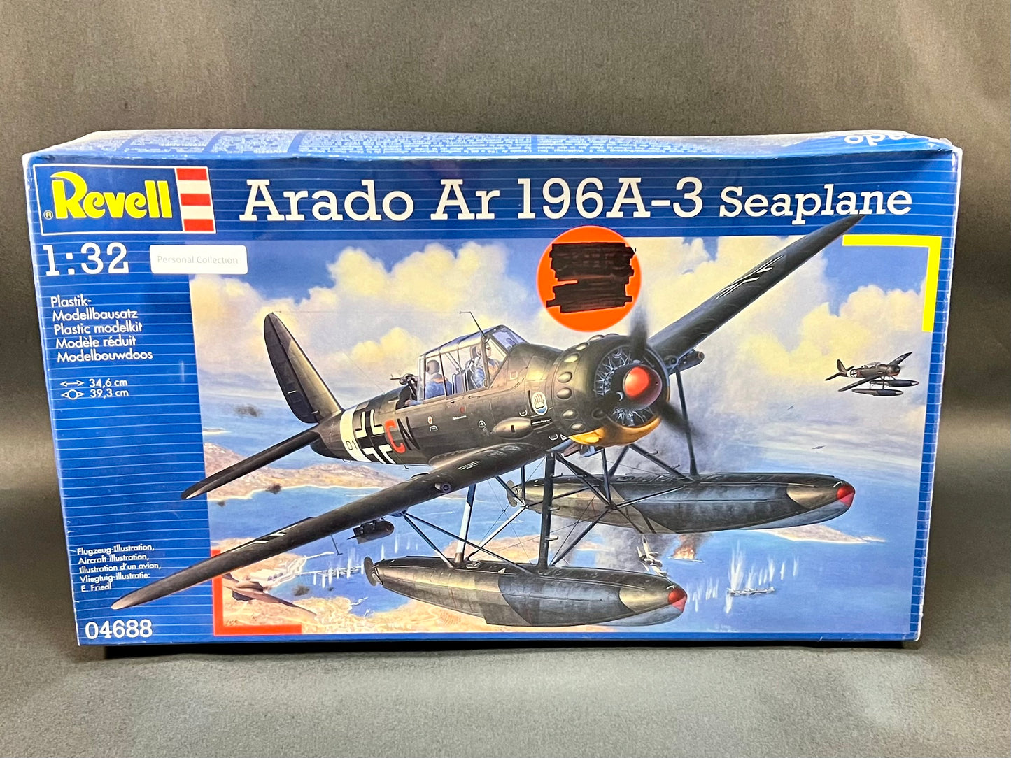 Revell Model Kit 04688 1:32 Scale Arado Ar 196A-3 Seaplane