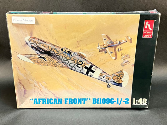 Hobby Craft Model Kit HC1538 1:48 Scale "African Front" Bf109G-1/-2