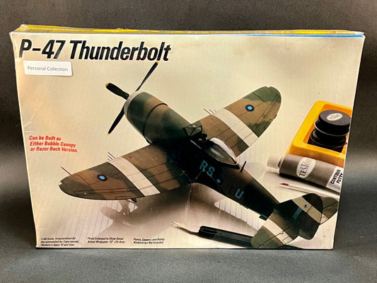 Testors Model Kit 591 1:48 Scale Republic P-47 Thunderbolt