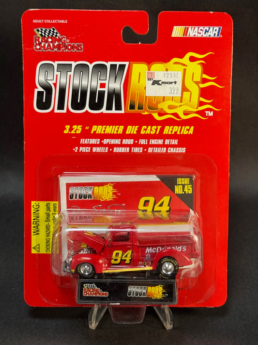 1997 Racing Champions NASCAR Stock Rods #45 Bill Elliott McDonald's 94, Red