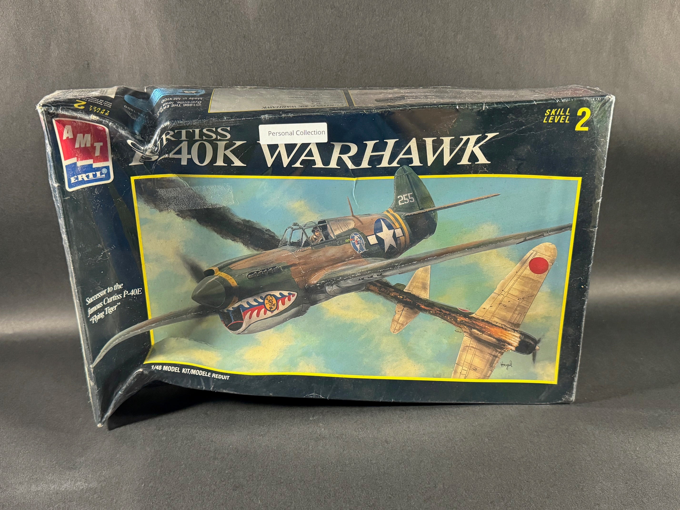 AMT ERTL Model Kit 8794 1:48 Scale Curtiss P-40K Warhawk – Plutoniumgarage