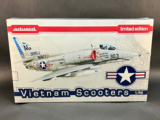 Eduard Model Kit 1197 1:48 Scale Vietnam Scooters