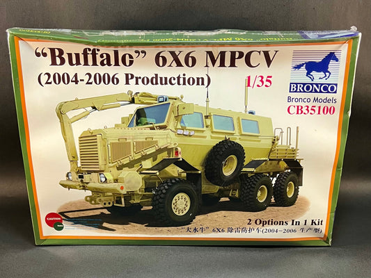 Bronco Model Kit CB35100 1:35 Scale "Buffalo" 6x6 MPCV (2004-2006 Production)