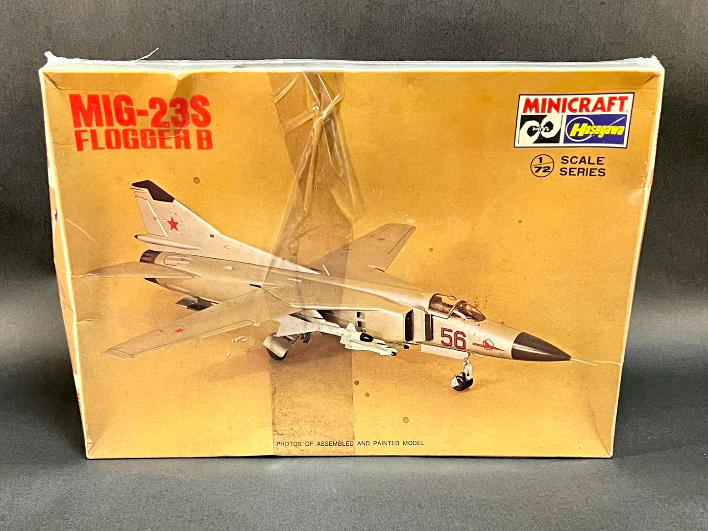 MiniCraft Hasegawa Model Kit 1136 1:72 Scale MIG-23S Flogger B