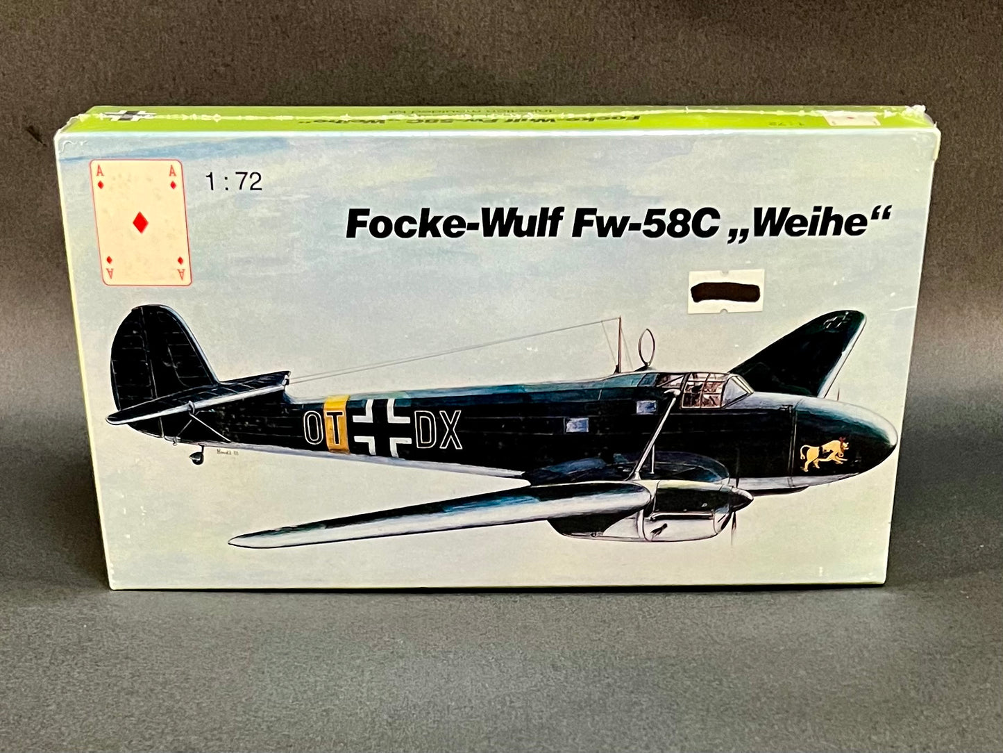 Karo As Model Kit AM-02.72 1:72 Scale Focke-Wulf Fw-58C "Weihe"