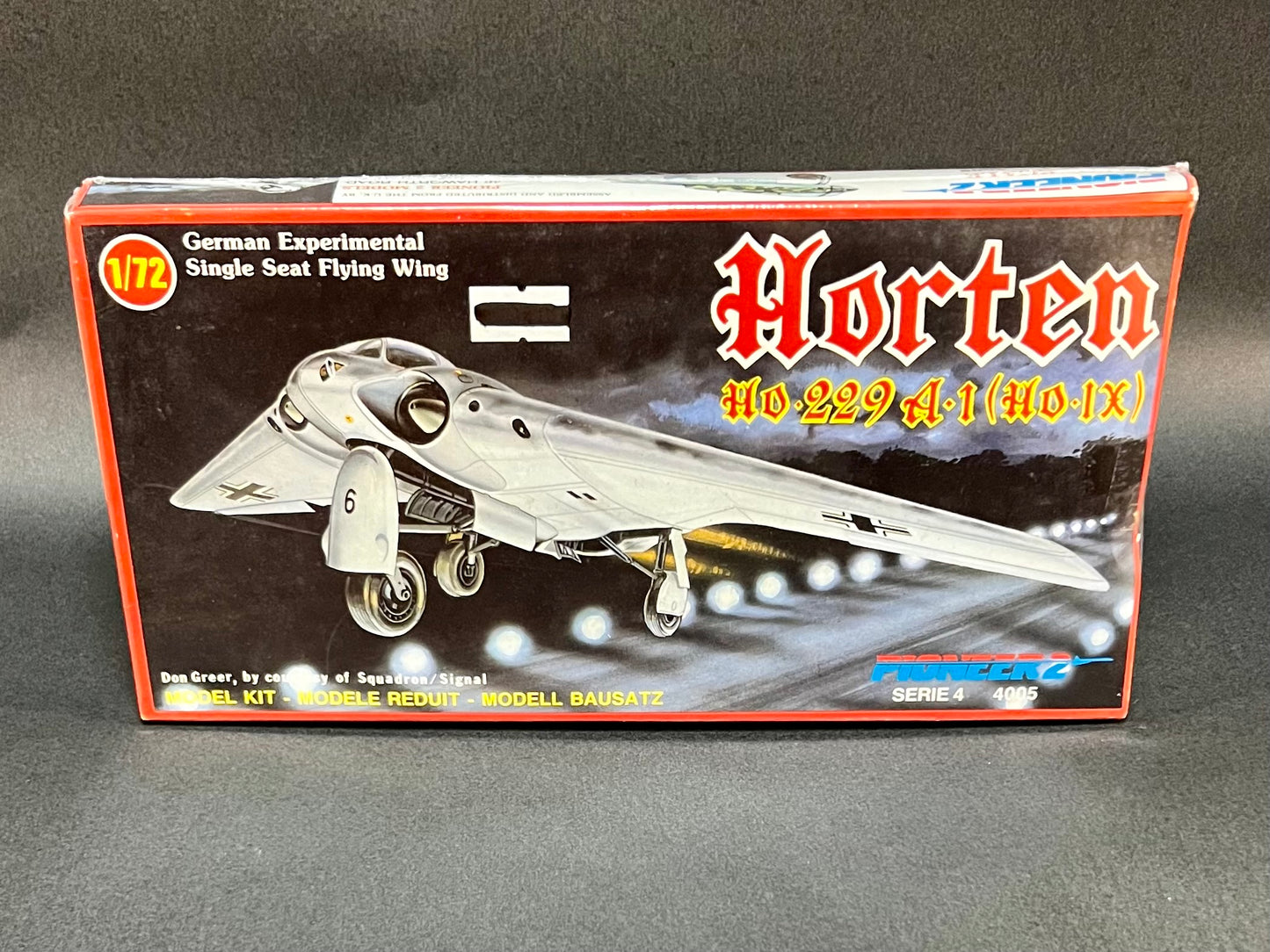 Pioneer 2 Model Kit 4005 1:72 Scale Horten HO-229 A-1(HO-1X)