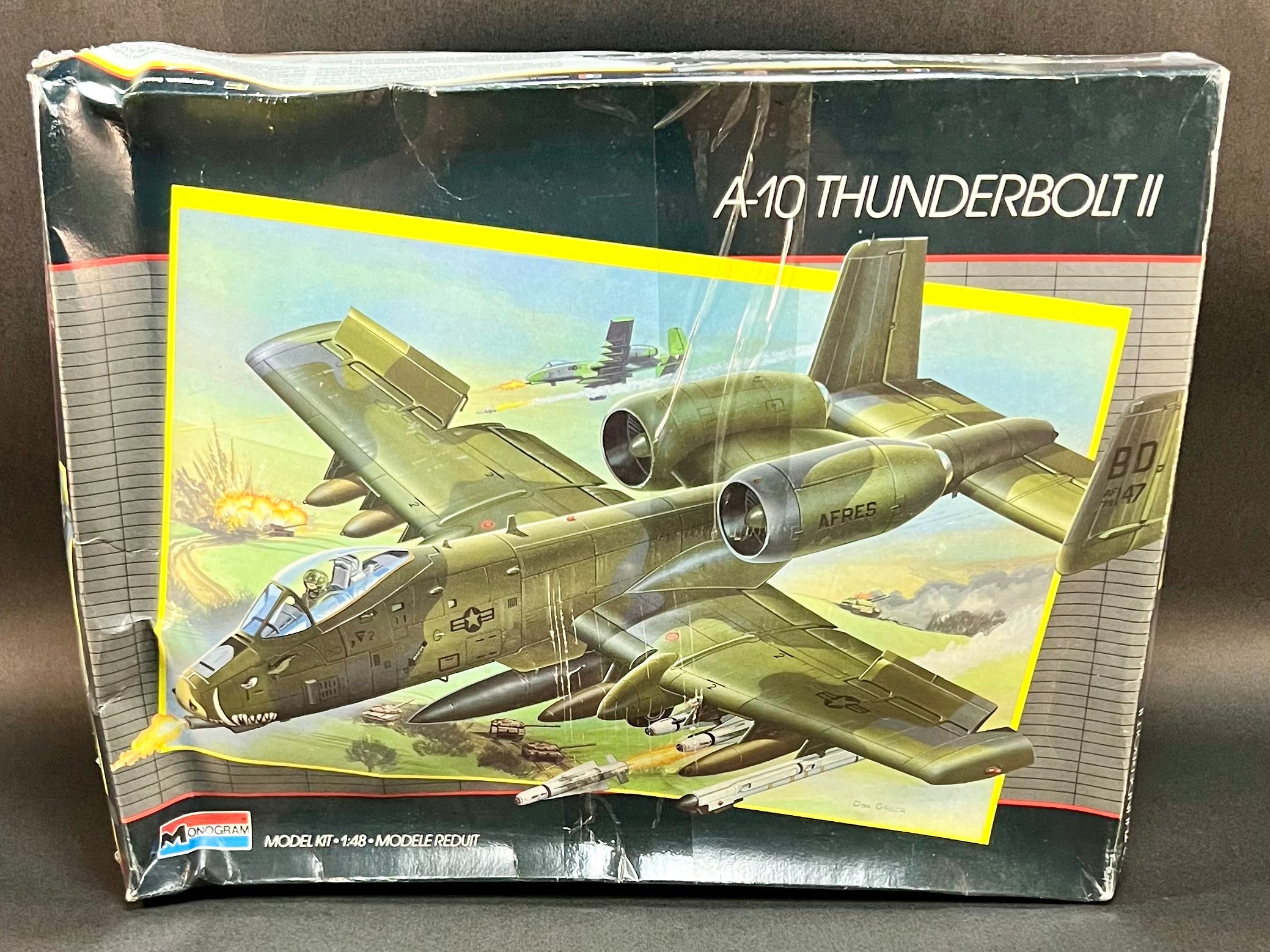 1986 Monogram Model Kit 5505 1:48 Scale A-10 Thunderbolt II – Plutonium ...