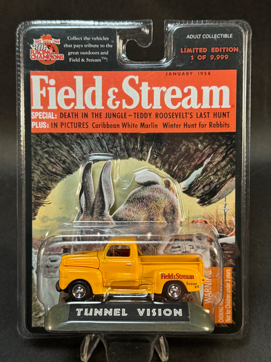 1999 Racing Champions Field & Stream #8 Tunnel Vision, Yellow