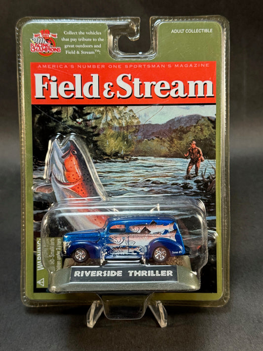 1999 Racing Champions Field & Stream #9 Riverside Thriller, Blue