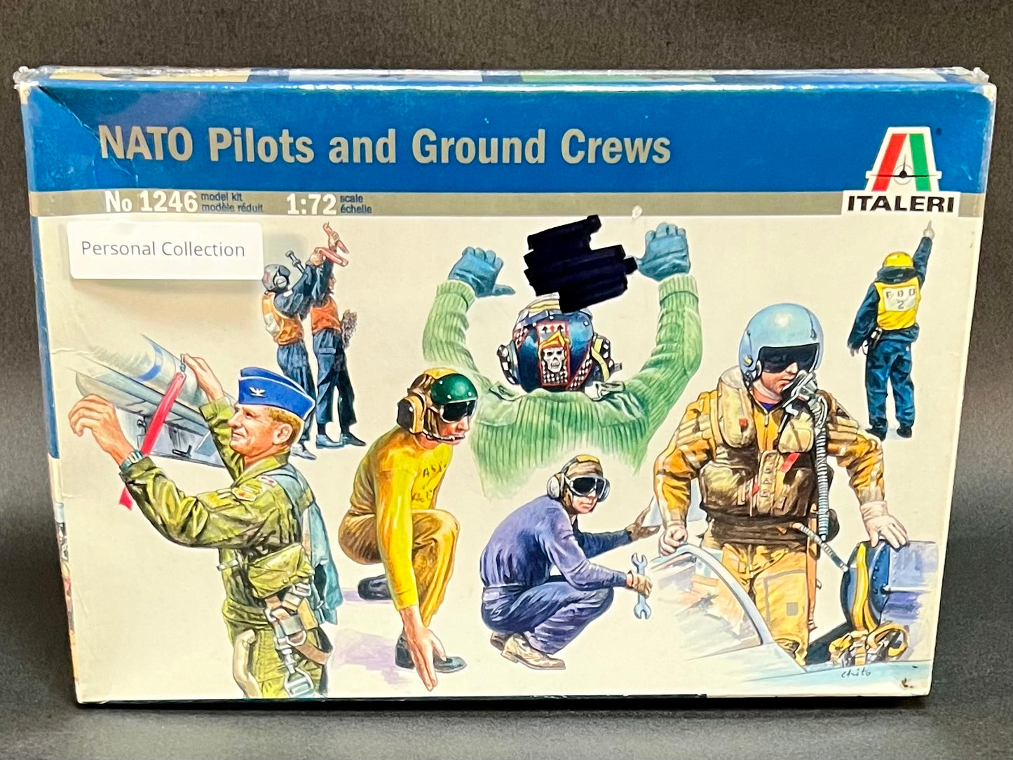 Italeri Model Kit 1246 1:72 Scale NATO Pilots and Ground Crews