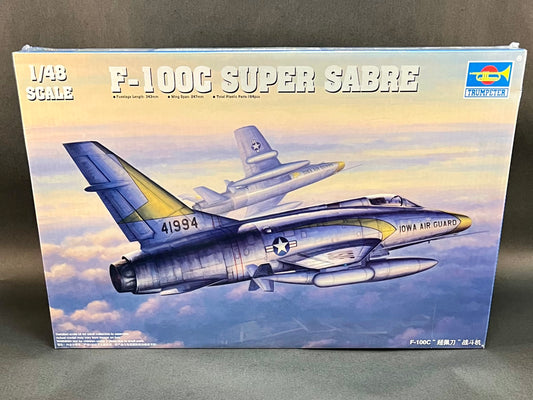 Trumpeter Model Kit 02838 1:48 Scale F-100C Super Sabre