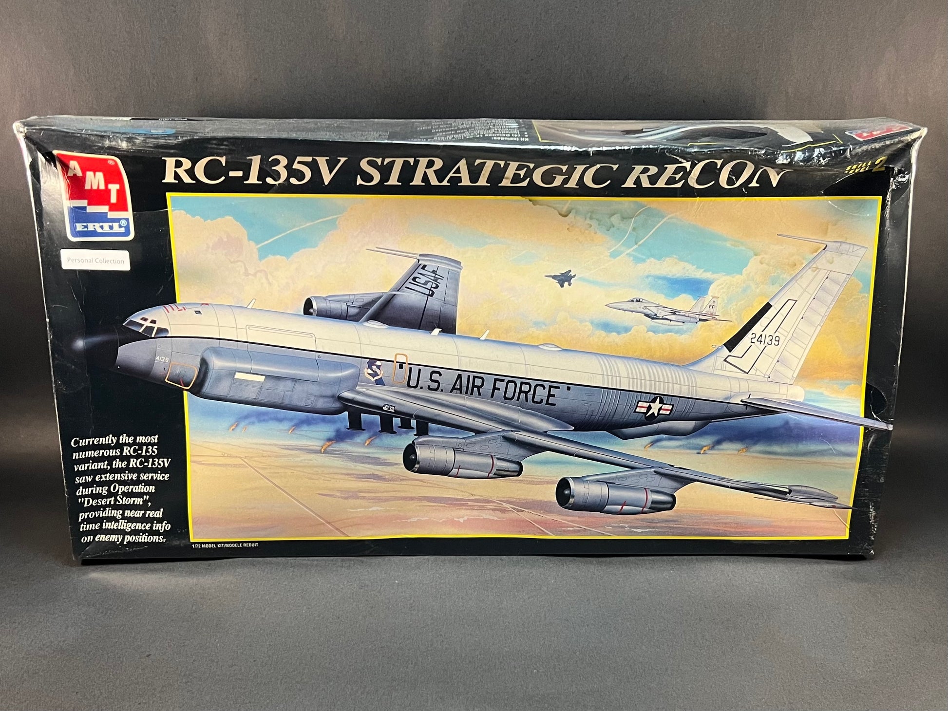 AMT ERTL Model Kit 8956 1:72 Scale RC-135V Strategic Recon ...