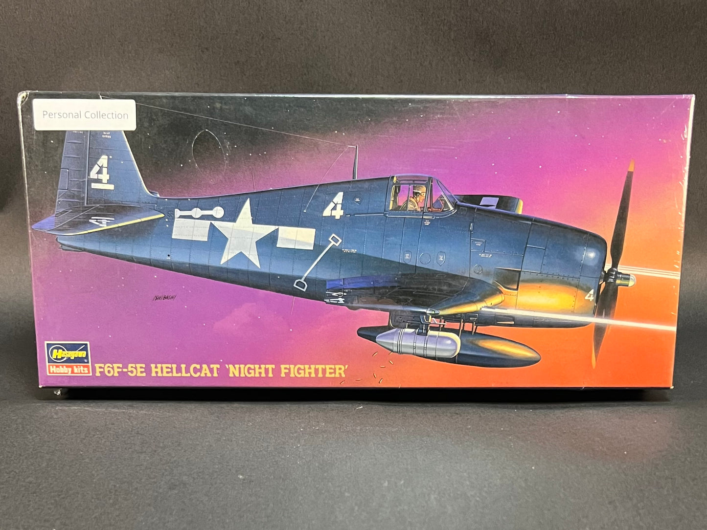 Hasegawa Model Kit SP113 1:72 Scale F6F-5E Hellcat 'Night Fighter'