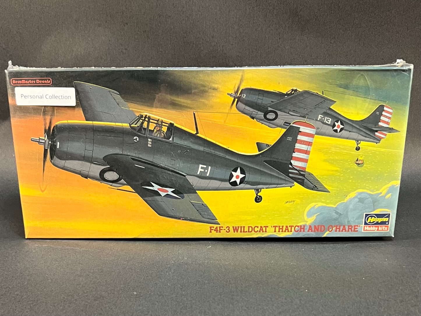 Hasegawa Model Kit AP128 1:72 Scale F4F-3 Wildcat 'Thatch And O'Hare'