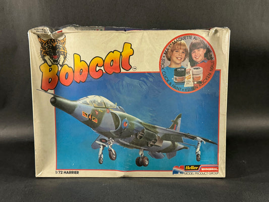 Heller Humbrol Model Kit 3002 1:72 Scale Bobcat Harrier *No Paint, No Glue