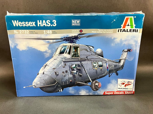 Italeri Model Kit 2732 1:48 Scale Wessex HAS.3