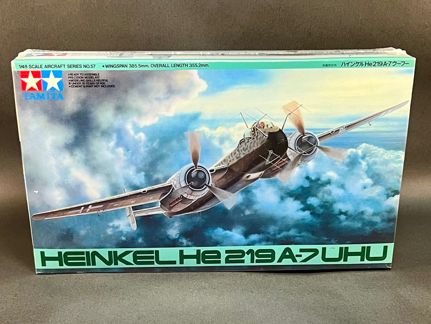 Tamiya Model Kit 61057 1:48 Scale Heinkel He219 A-7 UHU