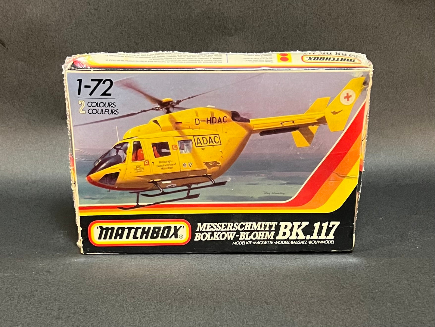 Matchbox Model Kit PK-48 1:72 Scale Messerschmitt Bolkow-Blohm BK.117