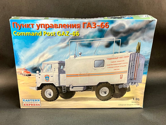 Eastern Express Model Kit 35134 1:35 Scale Command Post GAZ-66