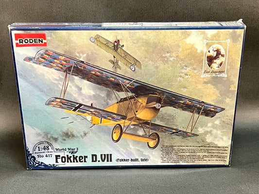 Roden Model 417 1:48 Scale Fokker D.VIII