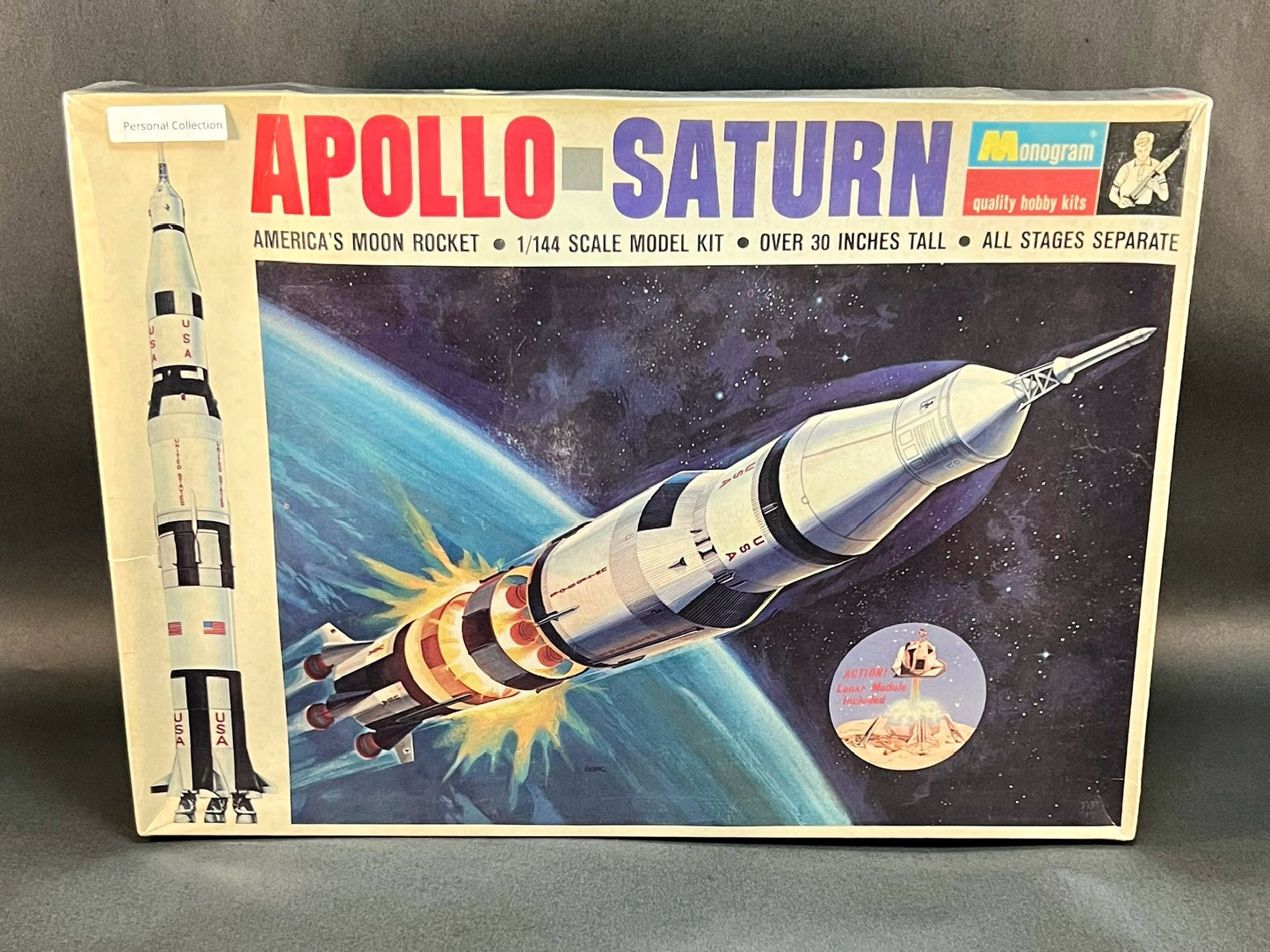 Monogram Model Kit PS193 1:144 Scale Apollo-Saturn