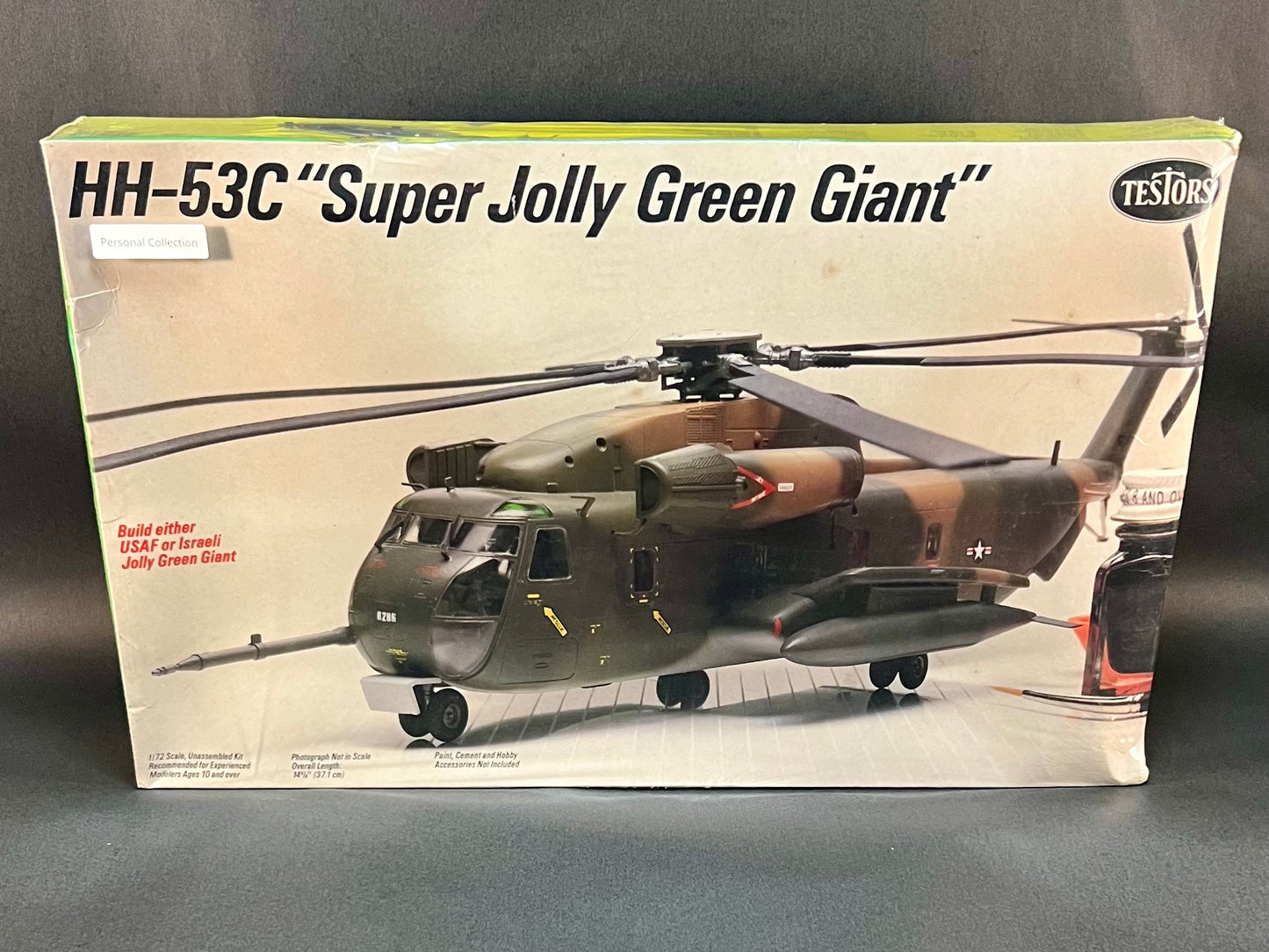 Fujimi Testors Model Kit 366 1:72 Scale Sikorsky HH-53C Super Jolly Green Giant