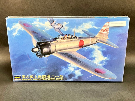 Hasegawa Model Kit JT43 1:48 Scale Mitsubishi A6M2b Zero Fighter Type 21